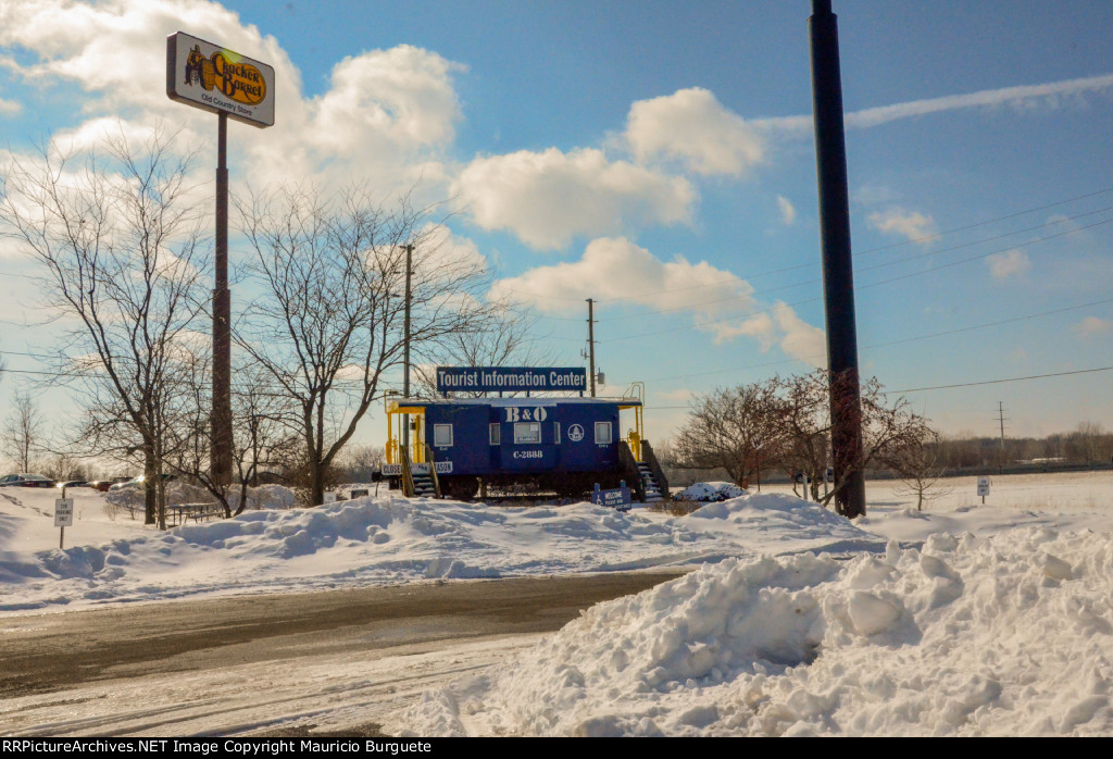 B&O Caboose - Tourist Information Center